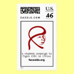 FACE  AIDS postage