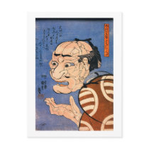 Face and hand made of bodies postcards