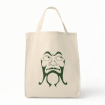Face Asia beard face asia beard Tote Bags