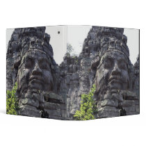 Face detail of the West Gate-Tower Gopuram), 3 Ring Binders