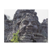 Face detail of the West Gate-Tower Gopuram), Postcard