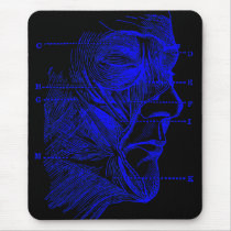 Face Diagram mousepads