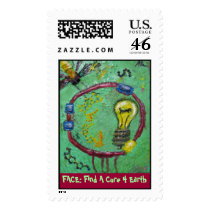 FACE: Find A Cure 4 Earth postage