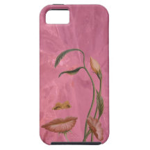 Face Flower illusion iPhone 5 Case-Mate Case