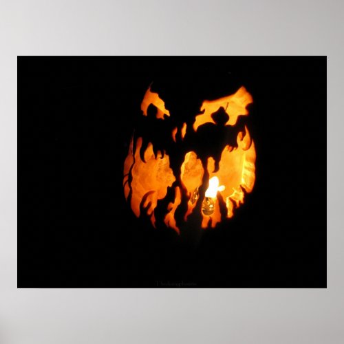 Face in the Night print