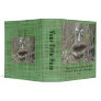 Face in the Woods Binder With Khalil Gibran Quote