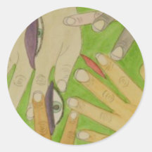 Face It! Round Sticker