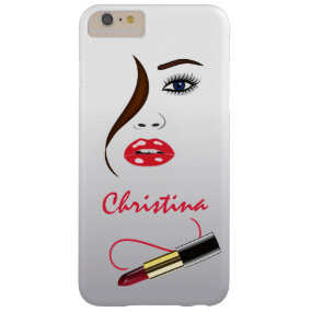 Face Lipstick Kiss Mirror Slim iPhone 6 Plus Cases Barely There iPhone 6 Plus Case