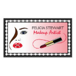 Face Makeup Artist Cosmetologist Business Cards