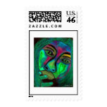 Face n the crowd US Postage Stamp