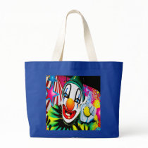 Face of a Clown Tote Bag