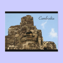 face of angkor postcards by cardart face of angkor postcards