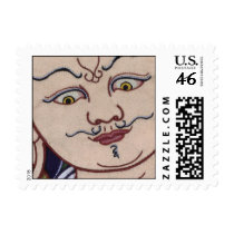 Face of Guru Rinpoche Postage Stamps