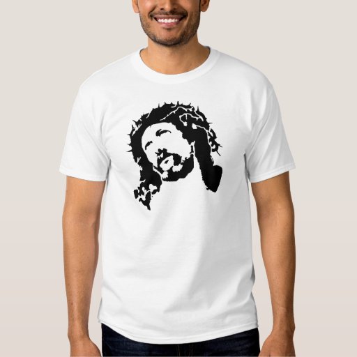 jesus face t shirt