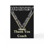 Face Off Hockey Greeting Card