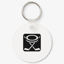 Face Off Puck keychains