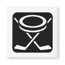 Face Off Puck magnets