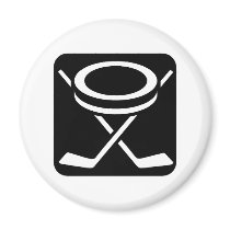 Face Off Puck magnets