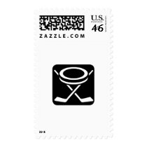 Face Off Puck postage by CelebrationZazzle Face Off Puck postage
