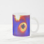 Face-On, False Light Image of Dust Disk mugs