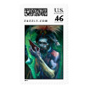 Face Painter 2 postage by louiseanndonahue Face Painter 2 postage