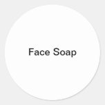 Face Soap Label/ Sticker