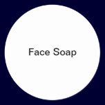 Face Soap Label/ Sticker