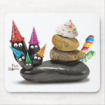 Face Stones Birthday Mouse Pad (002)