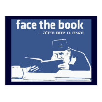 Face the Book postcards