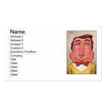 Face the day with a smile or... business card