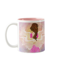 Face The Sun Angel Mug by Victoreeah Face The Sun Angel Mug