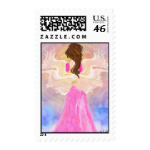 Face The Sun Angel Postage postage by Victoreeah Face The Sun Angel Postage postage