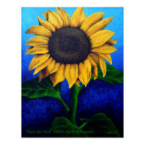 Face the Sun on Canvas