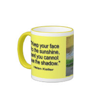Face The Sunshine Mug by WiscMeBrit Face The Sunshine Mug