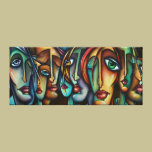 'Face Us' Stretched Canvas Print canvas prints