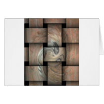 Face Weave cards by Cornish Face Weave cards