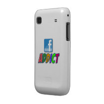 Facebook Addict Samsung Galaxy Case