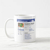 Facebook Creeper Coffee Mugs