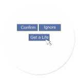 Facebook get a life stickers