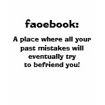 Facebook Humor Tee Shirt