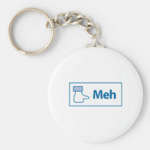 Facebook Meh Key Chains