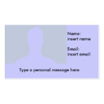 Facebook Profile card Business Cards