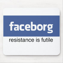 facebook the borg mousepad
