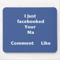 Facebooked Mousepad