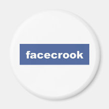 facecrook refrigerator magnet