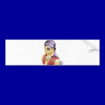 FACELESS PIRATE TOUGH ROUGH TREASURE BOUNTYHUNTER bumper stickers