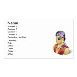 FACELESS PIRATE TOUGH ROUGH TREASURE BOUNTYHUNTER BUSINESS CARDS