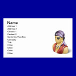 FACELESS PIRATE TOUGH ROUGH TREASURE BOUNTYHUNTER business cards