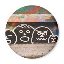Faces magnets by kmk101773 Faces magnets