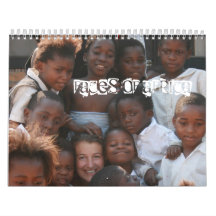 Faces of Africa - Customized - Customized Calendars